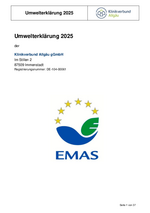 Umwelterklärung 2025