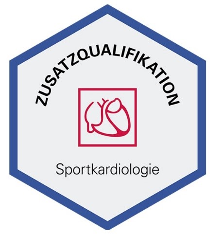Logo Zusatzqualifikation Sportkardiologie