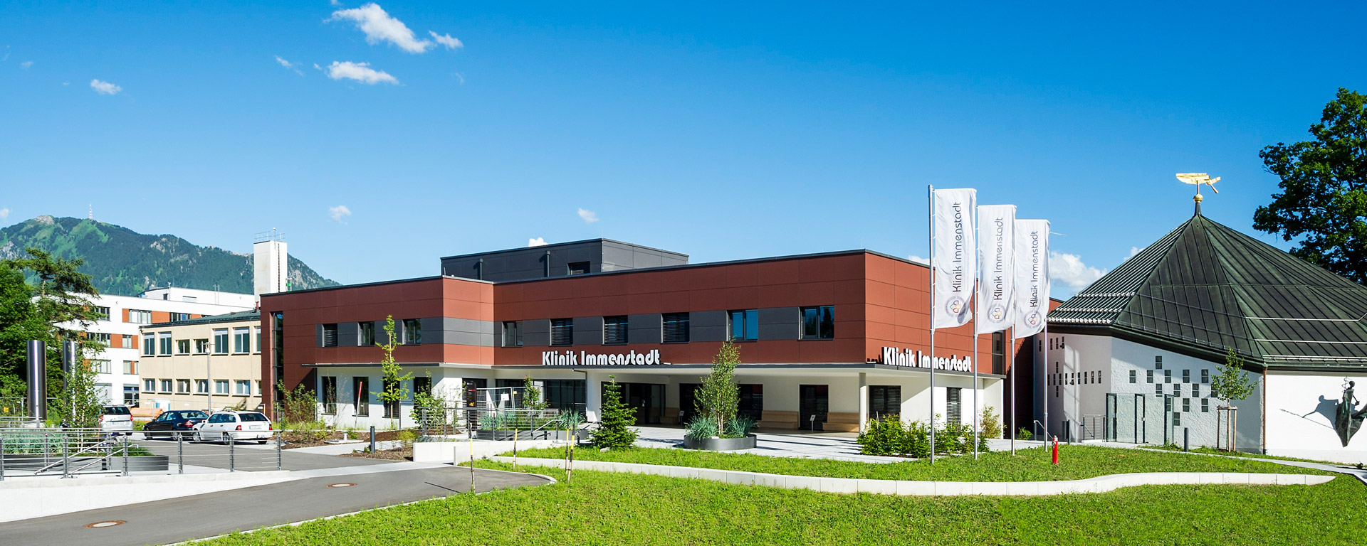 Foto der Klinik Immenstadt teil des Klinikverbund Allgäu